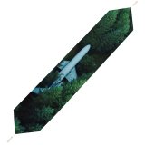 Yanfind Table Runner Airplane Trees Aerial Forest Alpine Trees Everyday Dining Wedding Party Holiday Home Decor