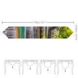 Yanfind Table Runner Anek Suwannaphoom Erawan Falls Waterfall Forest Spring Rainforest Scenic Everyday Dining Wedding Party Holiday Home Decor