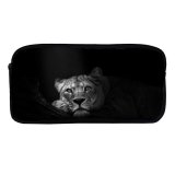 yanfind Pencil Case YHO Randy Rodriguez Black Dark Lioness  Wild Zipper Pens Pouch Bag for Student Office School