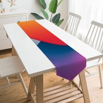 Yanfind Table Runner Gradients IOS WWDC iPhone Everyday Dining Wedding Party Holiday Home Decor