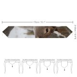 Yanfind Table Runner Images Snowing Christmas Antler Snow Wildlife Wallpapers Reh Tree Free Deer Schnee Everyday Dining Wedding Party Holiday Home Decor