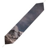 Yanfind Table Runner Images Space Night Alps Landscape Snow Sky Wallpapers Mountain Outdoors Galaxy Free Everyday Dining Wedding Party Holiday Home Decor