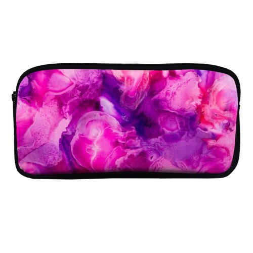 yanfind Pencil Case YHO Robert Kohlhuber Abstract Liquid Art Pearl Fluid Zipper Pens Pouch Bag for Student Office School