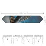 Yanfind Table Runner Sydney Harbour Bridge Milsons Point Australia Cityscape River Night Lights Sky Everyday Dining Wedding Party Holiday Home Decor