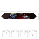 Yanfind Table Runner Images Glass Flora Sauvignon Rim Grapes Alcohol Plant Produce Fruits Wine Grape Everyday Dining Wedding Party Holiday Home Decor