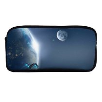 yanfind Pencil Case YHO Space Spaceship   Planets Zipper Pens Pouch Bag for Student Office School