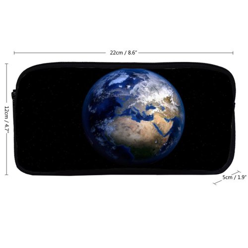 yanfind Pencil Case YHO PIROD Space Black Dark  Planet Zipper Pens Pouch Bag for Student Office School