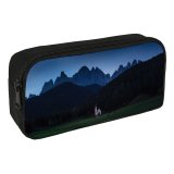 yanfind Pencil Case YHO Forest Mountains Grassland Countryside Starry Sky Sky Scenic Zipper Pens Pouch Bag for Student Office School
