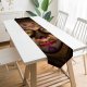 Yanfind Table Runner Anto Camacho Scary Halloween Mexican Festival Everyday Dining Wedding Party Holiday Home Decor