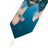 Yanfind Table Runner Glen Sinclair Moraine Lake Canada Reflection Sunset Landscape Mountain Peaks Snow Scenic Everyday Dining Wedding Party Holiday Home Decor