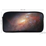 yanfind Pencil Case YHO Space Spiral Galaxy Messier Constellation Nebula  Astronomy Cosmos Zipper Pens Pouch Bag for Student Office School