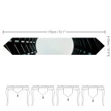 Yanfind Table Runner Black Dark Modern Architecture Building Sky Tunnel Everyday Dining Wedding Party Holiday Home Decor