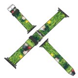 yanfind Watch Strap for Apple Watch Dog Pet Pictures Strap Grass Hound Plant Creative Images Commons Beagle Compatible with iWatch Series 5 4 3 2 1