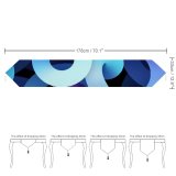 Yanfind Table Runner Abstract Air Light Everyday Dining Wedding Party Holiday Home Decor