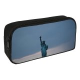 yanfind Pencil Case YHO Monument Liberty Images Sculpture Wallpapers Art Grey Pictures Free York Statue Zipper Pens Pouch Bag for Student Office School