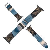 yanfind Watch Strap for Apple Watch Landscape Peak Nz Building Housing Slope Queenstown Pictures Outdoors Grey Scenery Compatible with iWatch Series 5 4 3 2 1