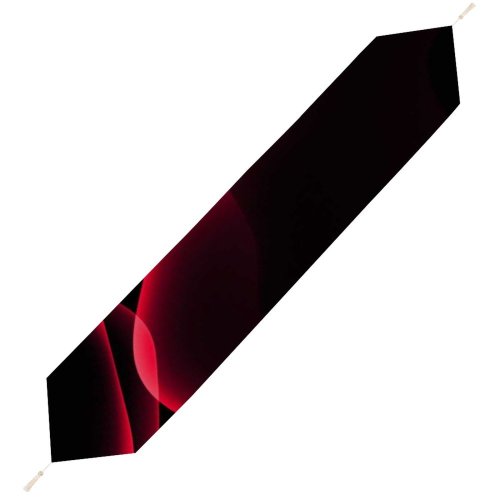 Yanfind Table Runner Abstract Dark IOS AMOLED Everyday Dining Wedding Party Holiday Home Decor