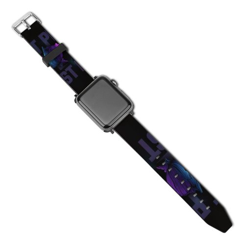 yanfind Watch Strap for Apple Watch Black Dark Quotes Baby Groot Silent Have Loudest Minds Popular Quotes Dark Compatible with iWatch Series 5 4 3 2 1