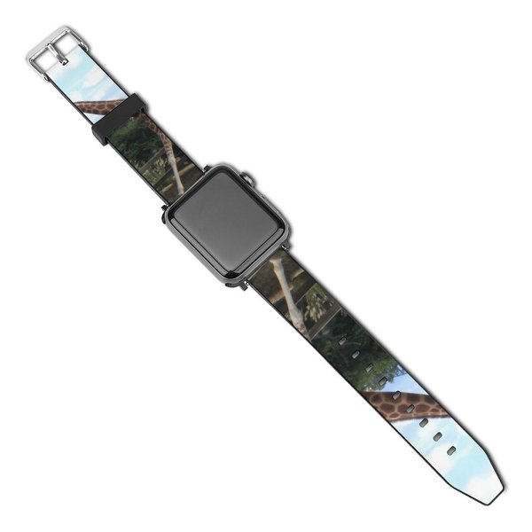 yanfind Watch Strap for Apple Watch Sydney Australia  Giraffe Terrestrial Giraffidae Vertebrate Wildlife Wilderness Adaptation Compatible with iWatch Series 5 4 3 2 1