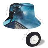 yanfind Adult Fisherman's Hat Far From Home Night Monkey Suit Fishing Fisherman Cap Travel Beach Sun protection