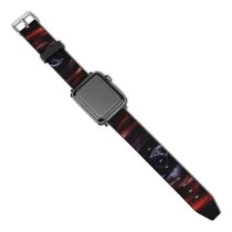 yanfind Watch Strap for Apple Watch United   Pictures  Abstract Light Free Motion Dark Space Compatible with iWatch Series 5 4 3 2 1