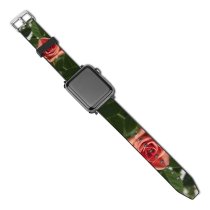 yanfind Watch Strap for Apple Watch Free Flower Rose Plant  Images Leaf Compatible with iWatch Series 5 4 3 2 1