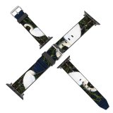 yanfind Watch Strap for Apple Watch  Swans Feather Feathers Lake Grey Pond Duck Marsh Ballet Dance Bird Compatible with iWatch Series 5 4 3 2 1