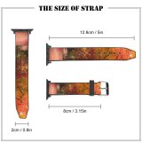 yanfind Watch Strap for Apple Watch Walkway Plant Automne Pavement Pictures Outdoors Stock Tree Free Sidewalk Street Compatible with iWatch Series 5 4 3 2 1