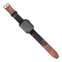 yanfind Watch Strap for Apple Watch Landscape Peak Sunrise Pictures Outdoors Dawn Grey Sunset Free Range Art Compatible with iWatch Series 5 4 3 2 1