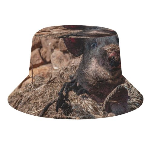 yanfind Adult Fisherman's Hat Images Hog Ground Slum Pictures Pig PNG Boar Poverty Fishing Fisherman Cap Travel Beach Sun protection
