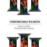 yanfind Watch Strap for Apple Watch John Towner Black Dark Chicken Colorful AMOLED Compatible with iWatch Series 5 4 3 2 1