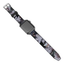 yanfind Watch Strap for Apple Watch Abies Ринок Польща Tree Pine Domain Home Plant Fir Public Wrocław Compatible with iWatch Series 5 4 3 2 1
