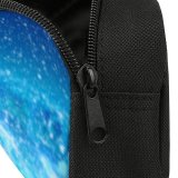 yanfind Pencil Case YHO RicoDZ Fantasy Girl Dream Snowfall Cityscape Winter Atmosphere Girly Zipper Pens Pouch Bag for Student Office School