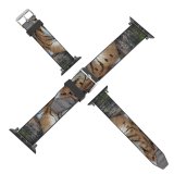 yanfind Watch Strap for Apple Watch  Roaring Wild  Carnivore Big Cat Compatible with iWatch Series 5 4 3 2 1
