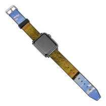 yanfind Watch Strap for Apple Watch Landscape Countryside Scenic Pictures PNG Grassland Outdoors Oblast Kyiv Picturesque Grass Compatible with iWatch Series 5 4 3 2 1