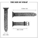 yanfind Watch Strap for Apple Watch Tree Scary Fear Haunted Halloween Branch Plant Woody Twig Community Grass Trunk Compatible with iWatch Series 5 4 3 2 1