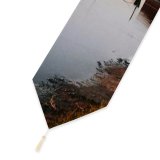 Yanfind Table Runner Boats Backlit Golden Rowboat Grass Sunset Landscape Daylight Travel Watercrafts Transportation Outdoors Everyday Dining Wedding Party Holiday Home Decor