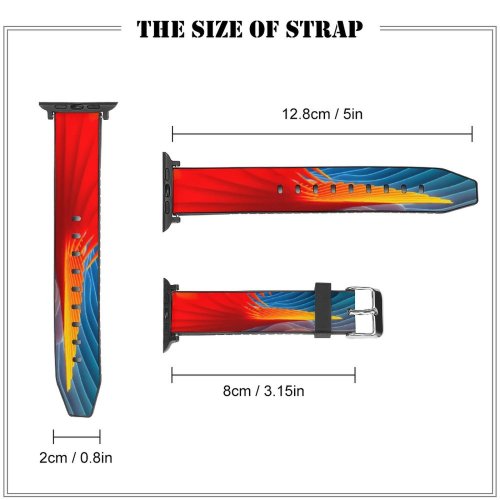 yanfind Watch Strap for Apple Watch Abstract Colorful MacOS Sierra Compatible with iWatch Series 5 4 3 2 1