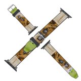 yanfind Watch Strap for Apple Watch Uyuni Guinea  Cercopithecidae Birds Primate Images Monkey Africa Grooming Free Compatible with iWatch Series 5 4 3 2 1