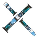yanfind Watch Strap for Apple Watch Moraine Lake  Alberta Valley Ten Peaks Banff National Park  Mountains Compatible with iWatch Series 5 4 3 2 1