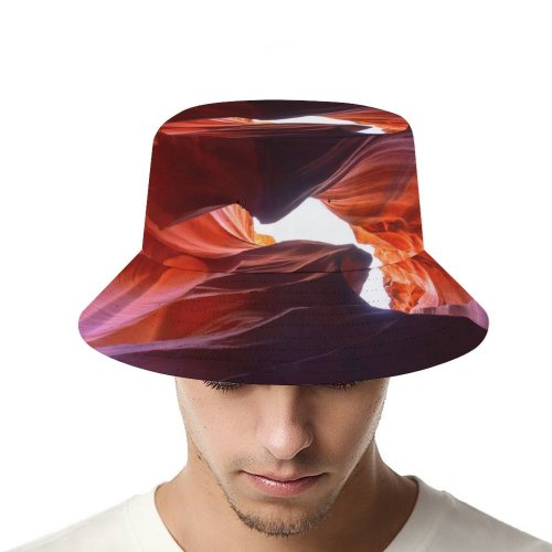yanfind Adult Fisherman's Hat Daniel Olah Antelope Canyon Lower Antelope Canyon Rocks Arizona Fishing Fisherman Cap Travel Beach Sun protection