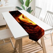 Yanfind Table Runner Alaska Pictures Outdoors Fire Free Burning Flame Campfire Bonfire Flames Usa Everyday Dining Wedding Party Holiday Home Decor