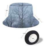 yanfind Adult Fisherman's Hat Winter Frost Dusk Natural Winter Atmospheric Branches Woody Landscape Sky Plant Branch Fishing Fisherman Cap Travel Beach Sun protection