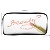 yanfind Pencil Case YHO Elegant  Focus Romance Shining Love Fashion Luxury Lipstick Art Glamour Decoration Zipper Pens Pouch Bag for Student Office School