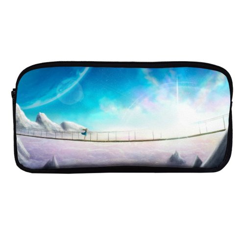 yanfind Pencil Case YHO RicoDZ Fantasy Girl Dream  Supernova CGI Artwork Zipper Pens Pouch Bag for Student Office School