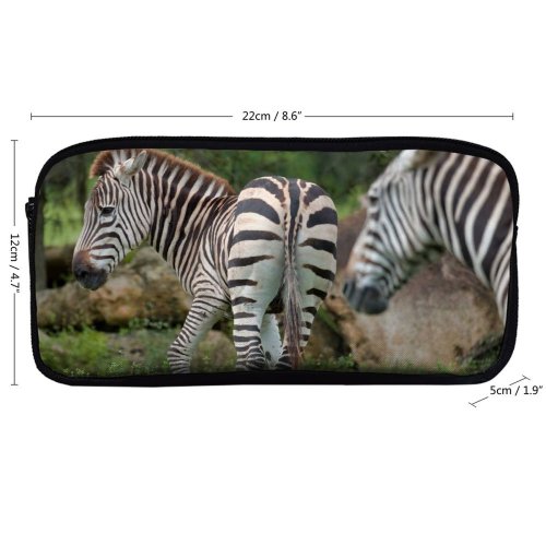 yanfind Pencil Case YHO Images Country Fl Wildlife Wallpapers Safari Loxahatchee Stripes Zebra Pictures Creative Lion Zipper Pens Pouch Bag for Student Office School