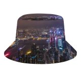 yanfind Adult Fisherman's Hat Peter Y. Chuang Hong Kong City Skyscrapers Night Time Cityscape Aerial City Fishing Fisherman Cap Travel Beach Sun protection