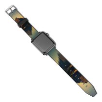 yanfind Watch Strap for Apple Watch Johannes Plenio Mountains River Reflection Evening Dusk Compatible with iWatch Series 5 4 3 2 1