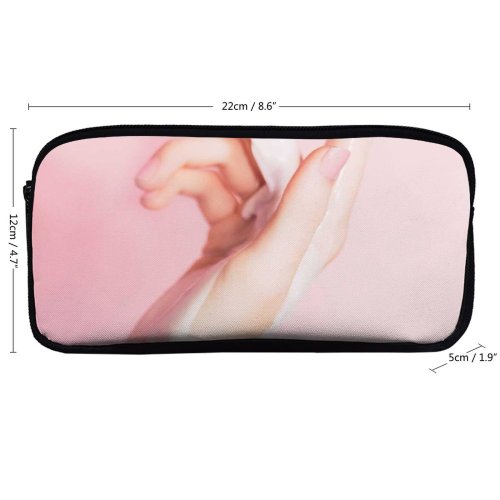 yanfind Pencil Case YHO Images Blog HQ Wallpapers Skin Nail Beauty Aesthetic Hands Care Pictures Cosmetic Zipper Pens Pouch Bag for Student Office School