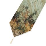 Yanfind Table Runner Scenery Highway Tree Mountain Mesa Wilderness Free Ground Stream Basin River Everyday Dining Wedding Party Holiday Home Decor